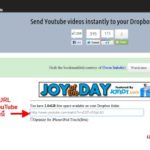 videodropper-upload-youtube-video-clip-files-to-Dropbox-account-4