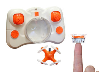 น่ารักอ้ะ!! Aerius โดรนจิ๋ว ขนาดเท่าเหรียญ เล็กที่สุดในโลก!