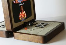 ฺBattlecade เครื่องเล่นเกมตู้วินเทจแบบพกพา เล่นได้พร้อมกัน 2 คน