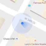 google-maps-blue-beam