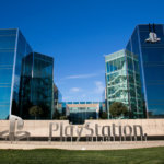 The headquarters of Sony Computer Entertainment America (SCEA), maker of the PlayStation gaming console, in Foster City, Califor