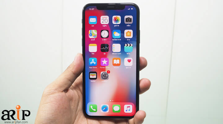 รีวิว iPhone X