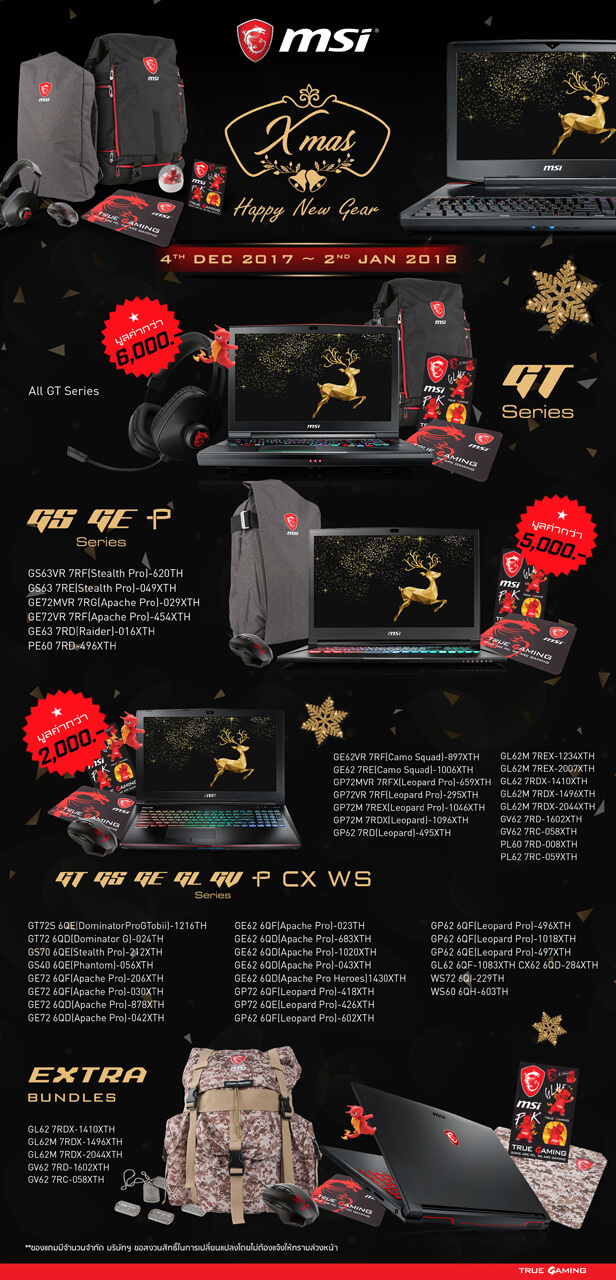 โปรโมชั่น MSI