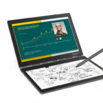23_YB_C930_Dual_Display_B_watching_work-presenation_C_taking_notes