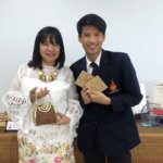 1ผลงานไม้อัดจากต้นมันสำปะหลัง