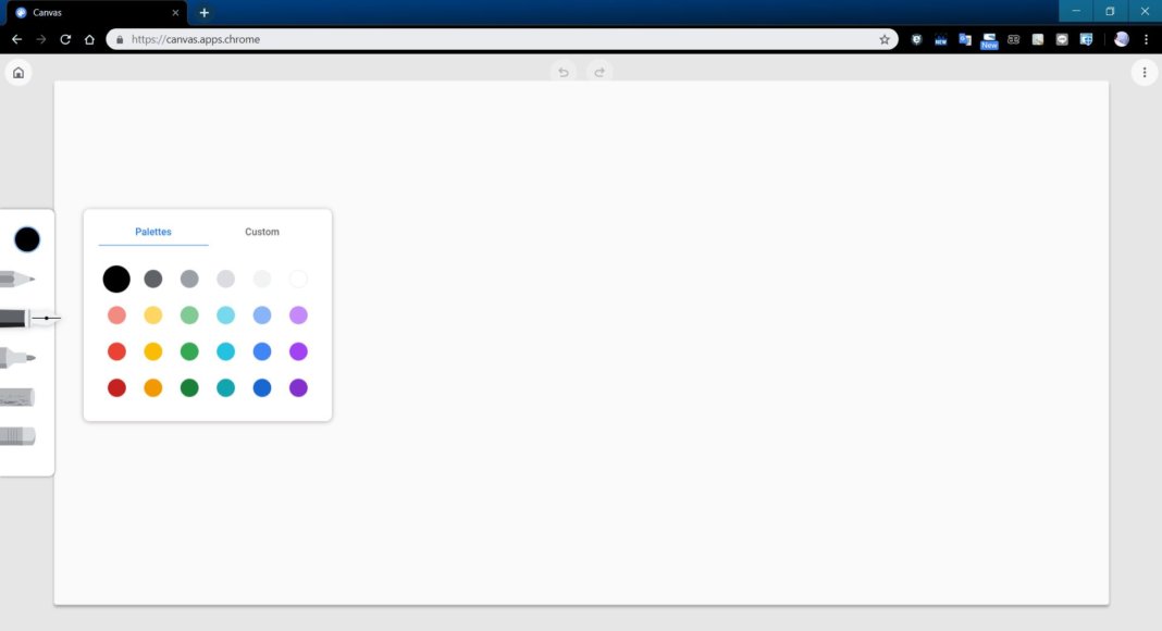 มารู้จักกับ Chrome Canvas เครื่องมือวาดภาพบนเว็บจาก Google