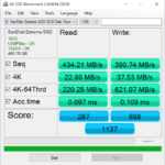 Test SanDisk SSD Port EX 512GB 004 USB A