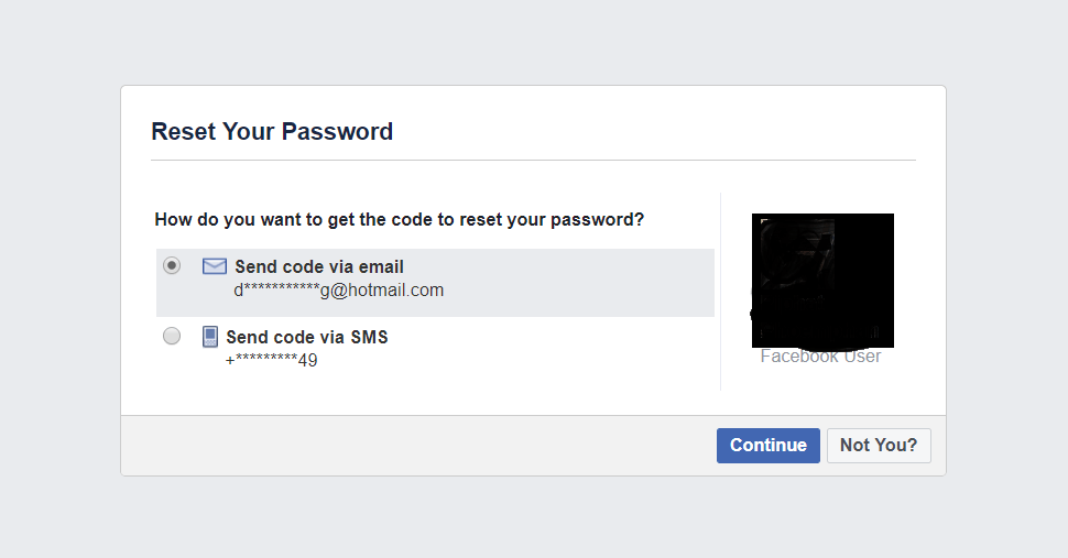 วิธีกู้คืนรหัสเฟสบุ๊ค