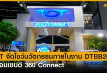 TOT ขนทัพจัดโชว์นวัตกรรมสุดล้ำภายในงาน Digital Thailand Big Bang 2019 ชูคอนเซ็ปต์ “TOT 360˚ Connect”