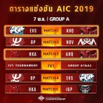 2_AIC 2019_Group Stage