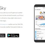 Dark Sky app