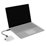 one touch ssd connect to laptop.