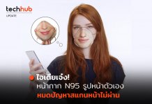 หน้ากากโครงหน้า หมดปัญหาเรื่องปลดล๊อคโทรศัพท์