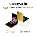 Galaxy Z Flip_New Mirror Gold_Limited Edition