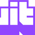 TwitchExtrudedWordmarkPurple