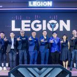ผู้บริหารเลอโนโวถ่ายภาพร่วมกับพาร์ทเนอร์หลักในงานแถลงข่าวเปิดตัว Lenovo Legion Phone Duel