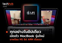ทุกอย่างในชิปเดียว เปิดตัว MacBook รุ่นใหม่ มาพร้อม M1 ชิป ARM ตัวแรง
