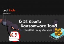 6 วิธีป้องกัน Ransomware โจมตี ตั้งสติให้ดีก่อนถูกเรียกค่าไถ่