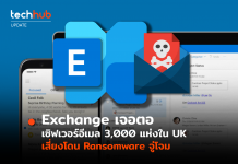Exchange เจอตอ เซิฟเวอร์อีเมล 3,000 แห่งใน UK เสี่ยงโดน Ransomware จู่โจม