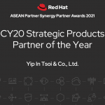 2. Red Hat CY20 Strategic Product Partner of the year
