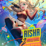 Aisha 2nd Ann Logo + Poster