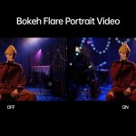 1-Bokeh Flare Portrait Video