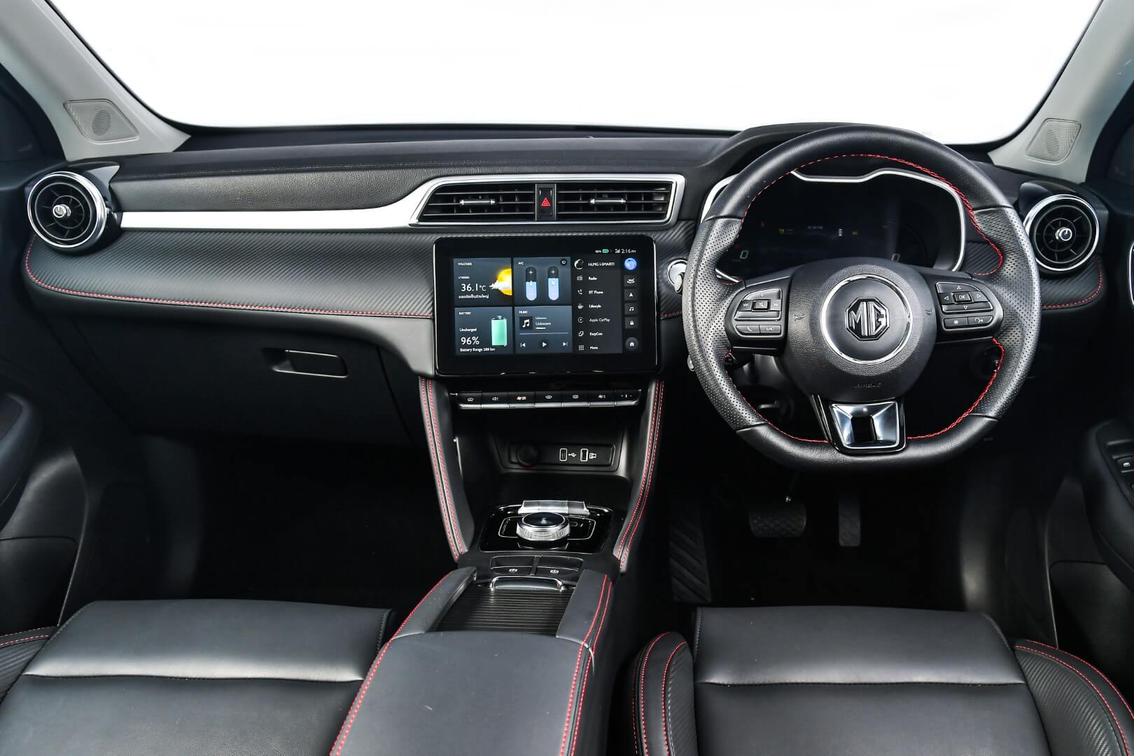 NEW MG ZS EV Interior Cockpit Techhub