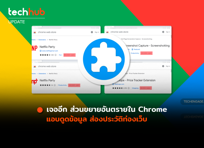 ส่วนขาย Chrome