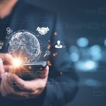 Businessman,Using,Mobile,Smart,Phone.,Business,Global,Internet,Connection,Application