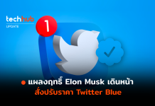 แผลงฤทธิ์ Elon Musk สั่งปรับราคา Twitter Blue ที่ 300 บาทต่อเดือน