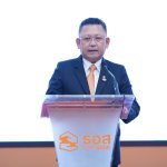 คุณวิทยา แสนภักดี รองกรรมการผู้จัดการ กลุ่มงานการตลาด ธอส. ประธานเปิดงาน