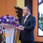 คุณวิทยา แสนภักดี รองกรรมการผู้จัดการ กลุ่มงานการตลาด ธอส. ประธานเปิดงาน1