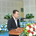 10.นายสดุดี พุทธัง นายอำเภอคลองขลุง กล่าวเปิดอย่างเป็นทางการ