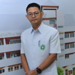 9.นายแพทย์โพธิ์ศรี แก้วศรีงาม ผู้อำนวยการโรงพยาบาลคลองขลุง กล่าวต้อนรับ