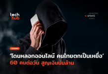 โดนหลอกออนไลน์ คนไทยตกเป็นเหยื่อ 60 คนต่อวัน สูญเงินนับล้าน โดนหลอกออนไลน์