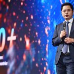 Xiao Ming, President of Overseas at ZTE delivered an opening speech at the summit_0
