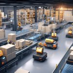 Optimizing warehouse automation ที่มา Dreamtime_0