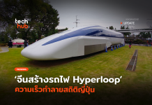 ทำสำเร็จ จีนสร้างรถไฟ Hyperloop ชื่อ T-Flight ความเร็วทำลายสถิติญี่ปุ่น T-Flight