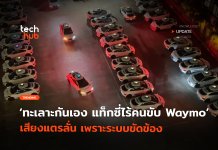ทะเลาะกันเอง แท็กซี่ไร้คนขับ Waymo เสียงแตรลั่น เพราะระบบขัดข้อง