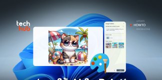 วิธีใช้เอไอใน Paint