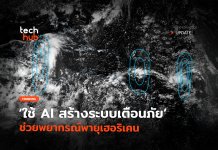 AI สร้างระบบเตือนภัย