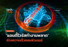 แอนตี้ไวรัสทำคอมช้า