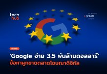 EU สั่งปรับ Google
