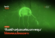 สุดเนียน จีนพัฒนา หุ่นยนต์แมงกะพรุน ได้ฉายาผีใต้น้ำ ใช้สอดแนมโดยเฉพาะ หุ่นยนต์แมงกะพรุน