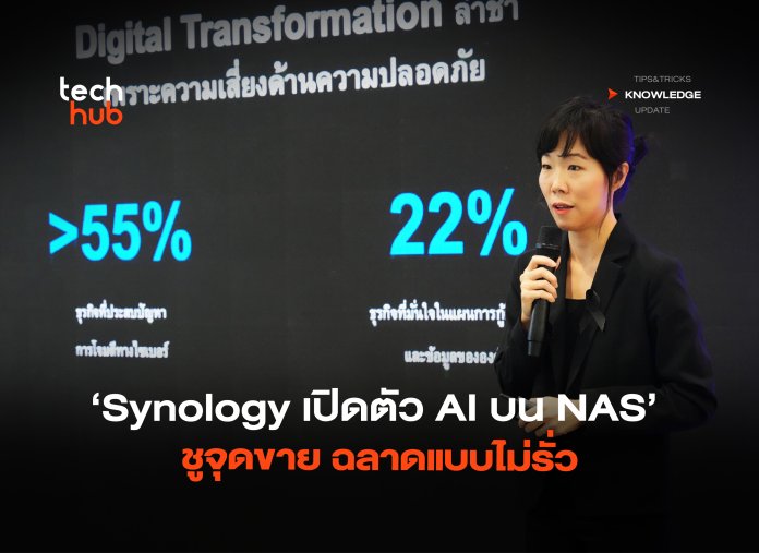 เดิมพันครั้งใหญ่ Synology เปิดตัว AI บน NAS ชูจุดขาย ฉลาดแบบไม่รั่ว-02 (1) AI บน NAS