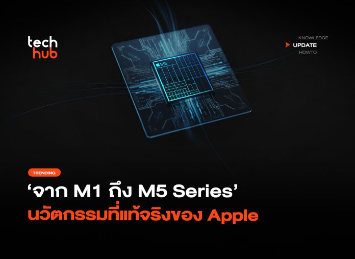 แรงที่สุดในโลก จาก M1 ถึง M5 Series นวัตกรรมที่แท้จริงของ Apple-16