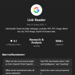 Chat GPT Add on link reader