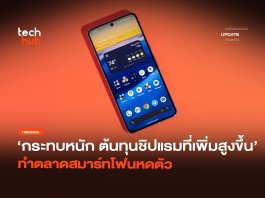 กระทบหนัก ต้นทุนชิปแรมที่เพิ่มสูงขึ้น ทำตลาดสมาร์ทโฟนหดตัว