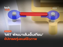 ทรงพลังขึ้น 30 เท่า MIT พัฒนา เส้นเอ็นเทียม อัปเกรดหุ่นยนต์ชีวภาพ เส้นเอ็นเทียม