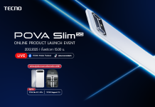 เตรียมสะเทือนวงการ! ‘TECNO POVA SLIM’ สมาร์ตโฟน 5G จอโค้ง บางที่สุดในโลก เปิดตัว 20 ธ.ค. นี้ บางกว่า สวยกว่า แกร่งยิ่งกว่าเดิม!